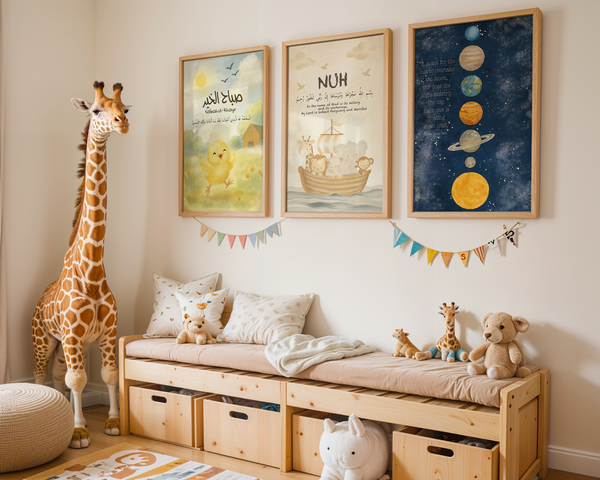 Fröhliches Hühnerposter