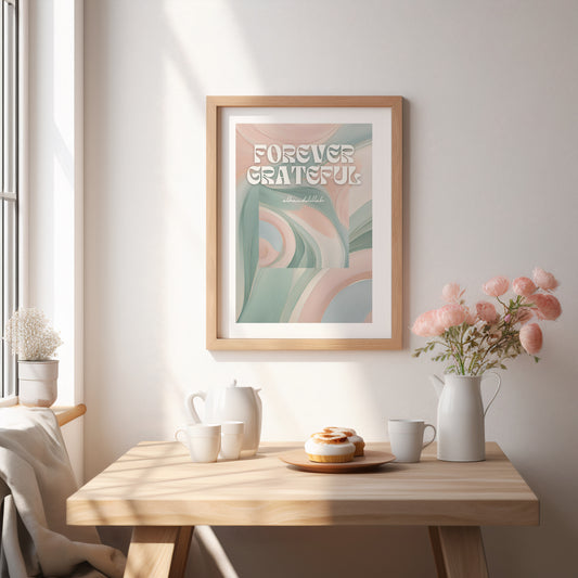 Forever grateful Alhamdulillah Poster