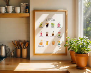 Exotische Getränke - Poster